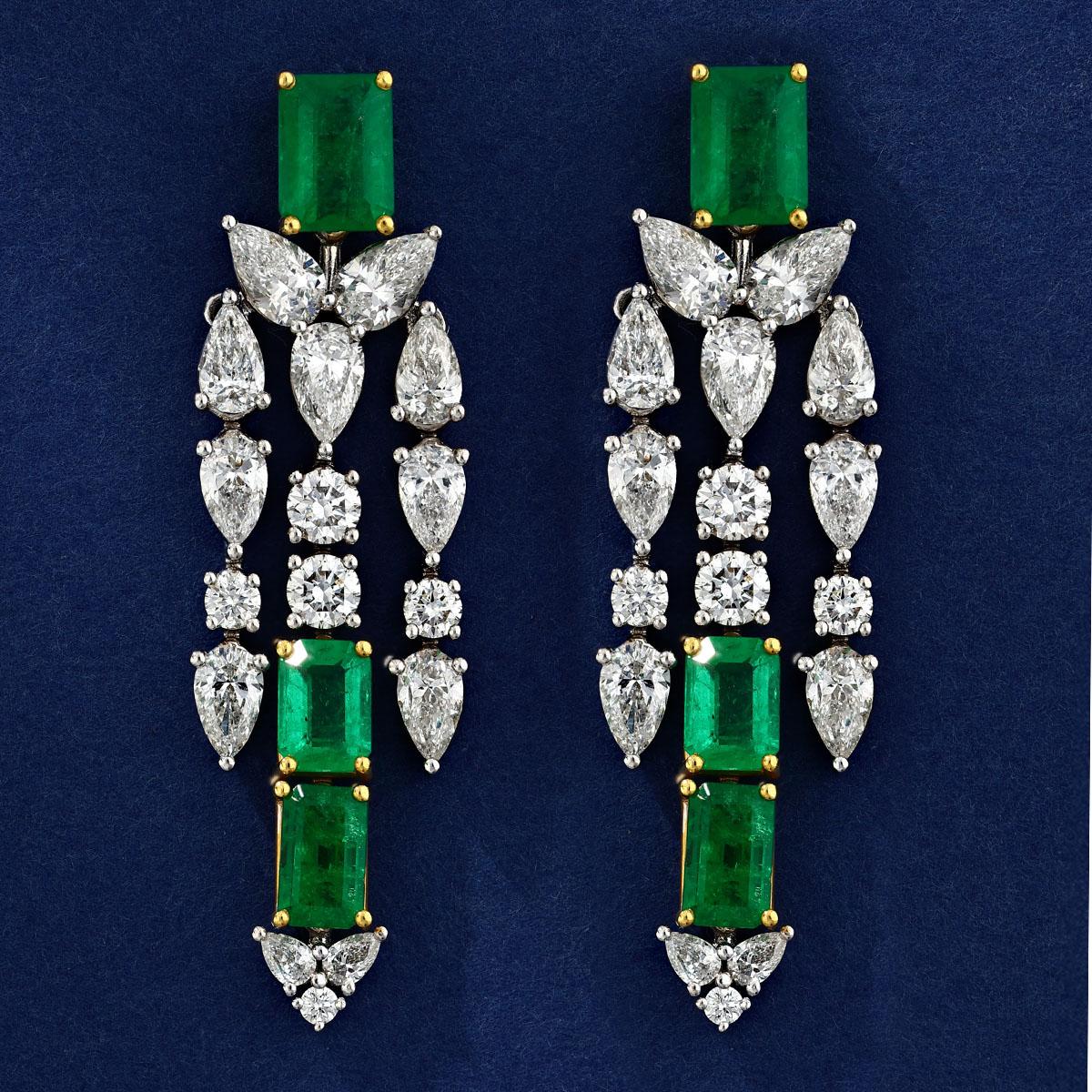 ColouredGemstones Earrings