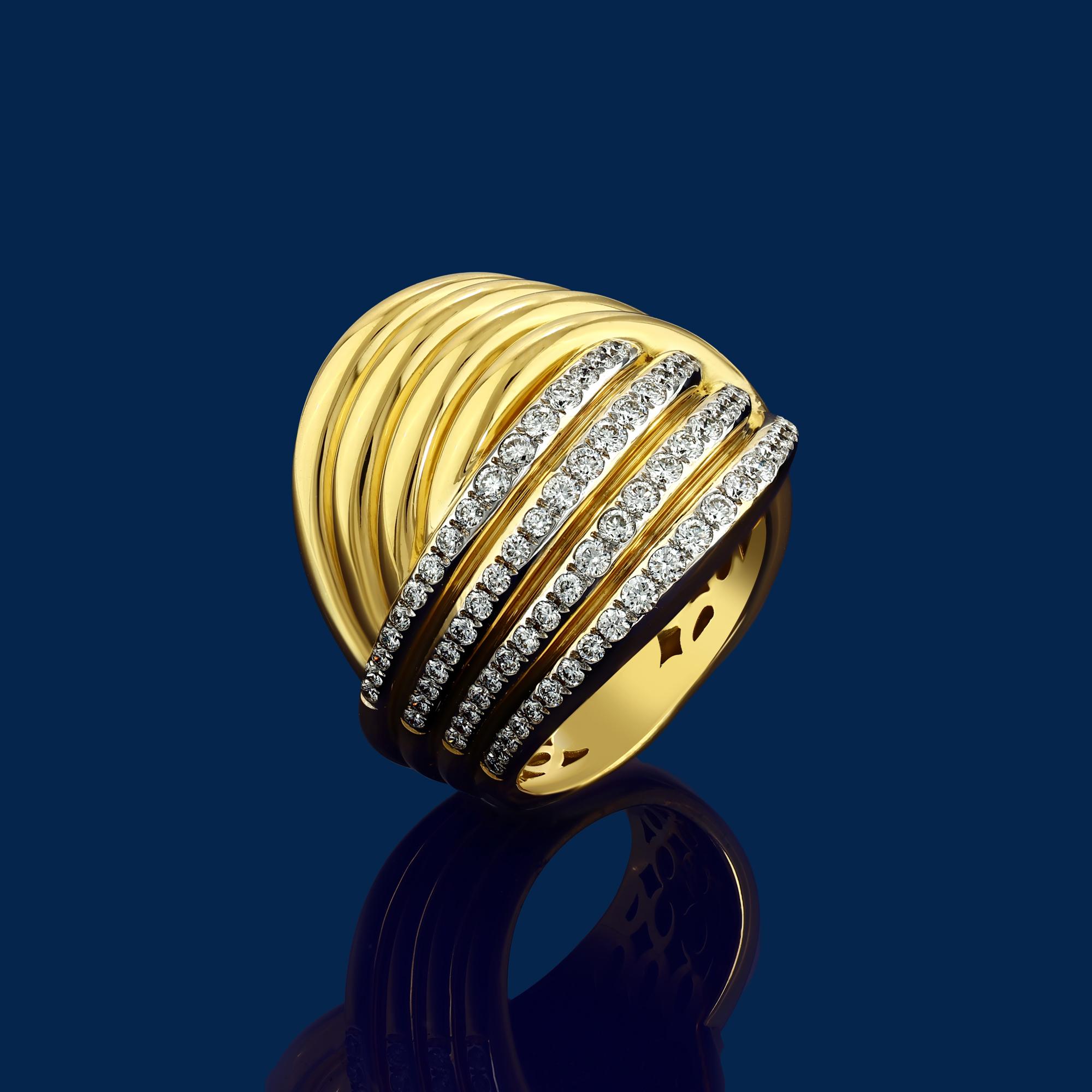Toledo Sculpted Rings